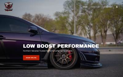 Website preview for Low Boost Performance