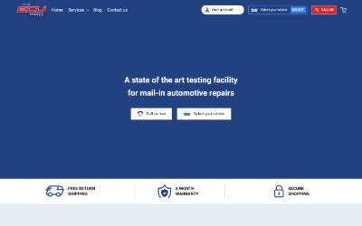 Website preview for The ECU Pro