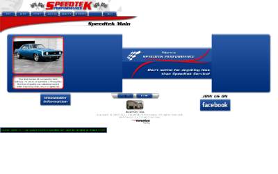 Website preview for Speedtek Performance