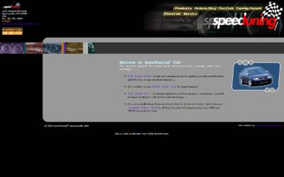 Website preview for Speed Tuning Llc