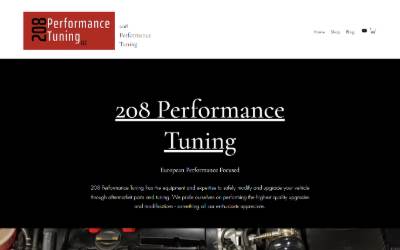 Website preview for 208 Performance Tuning