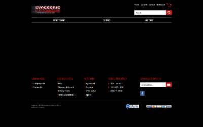 Website preview for Excessive Autosports