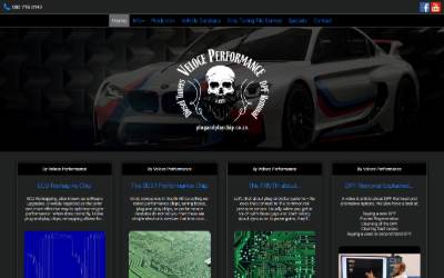 Website preview for Veloce Performance South Africa