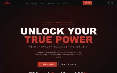 Website preview for SUPATUNE-JCK AUTOMOTIVE DEVELOPMENTS