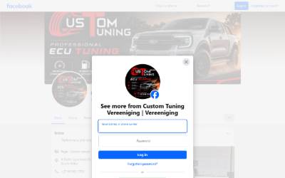 Website preview for Custom Tuning Vereeniging