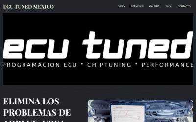 Website preview for Ecu Tuned