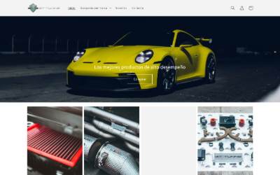 Website preview for GT Tuning