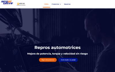 Website preview for Chip Tuning - Reprogramación para autos México
