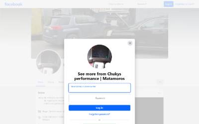 Website preview for Chukys performance