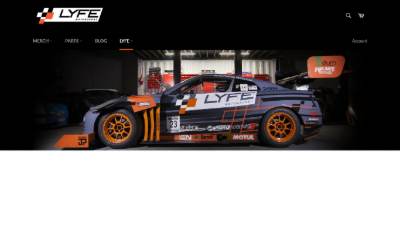 Website preview for LYFE Motorsport