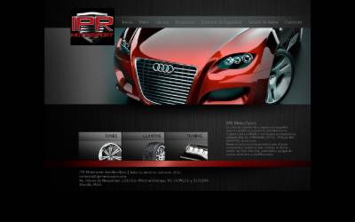 Website preview for Motorsport