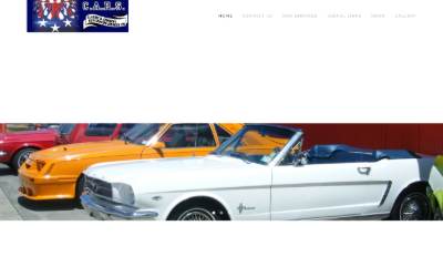 Website preview for Classic & American Restoration Services