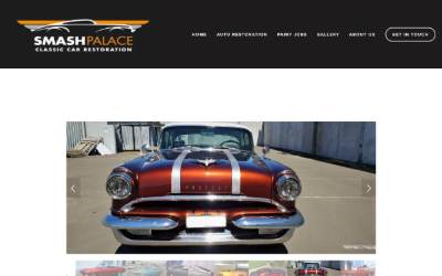 Website preview for Smash Palace - Classic Car Restorations