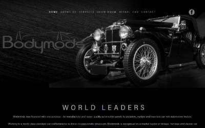 Website preview for Bodymods