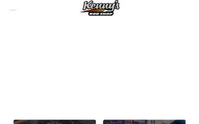 Website preview for Kenny's Rod Shop