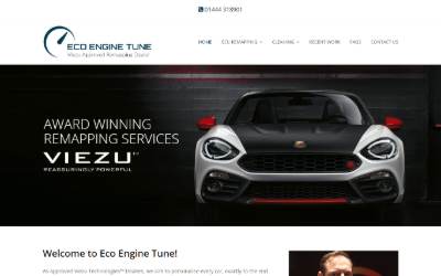 Website preview for ECO Engine Tune