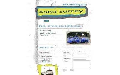 Top of the website for Otto Tuning
