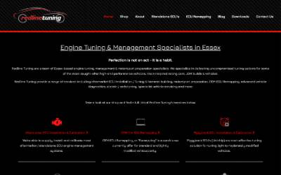 Website preview for Redline Tuning