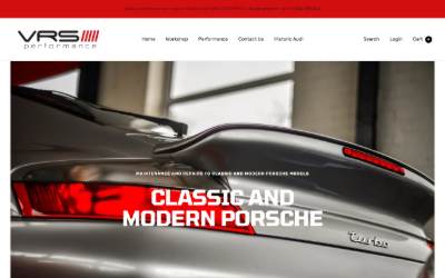 Website preview for VRS Northampton LTD