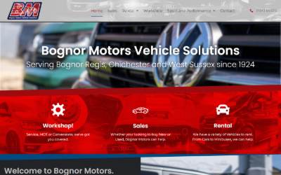 Website preview for BMVS