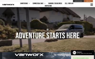 Website preview for Vanworx