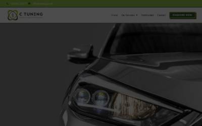Website preview for C Tuning
