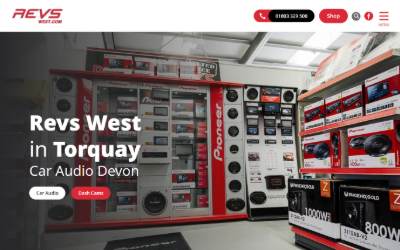 Website preview for Revs West