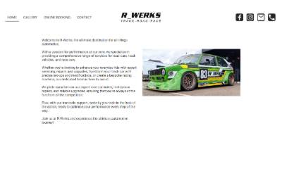 Website preview for R Werks
