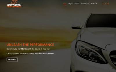 Website preview for northern performance