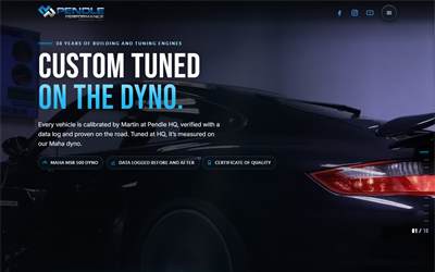 Website preview for Pendal Performance