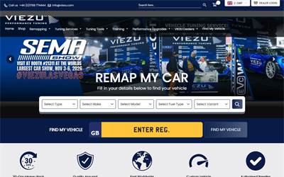 Website preview for viezu