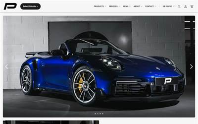 Website preview for PERON TVS UK