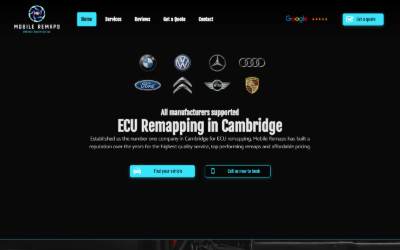Website preview for Mobile Remaps Limited