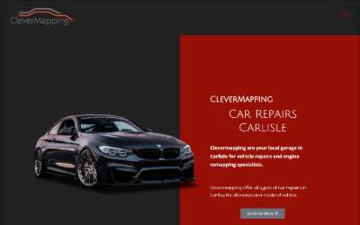Website preview for Clever Mapping