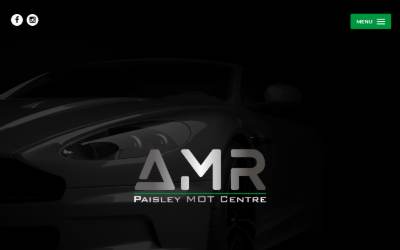 Website preview for Amr Automotive