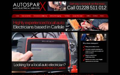 Website preview for Autosparx