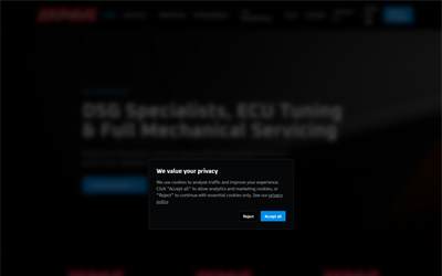 Website preview for DMA Performance Ltd