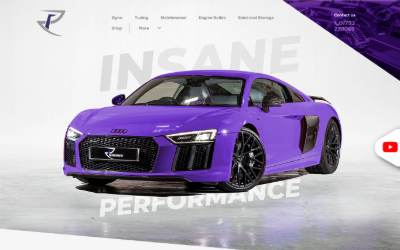 Website preview for RE Performance