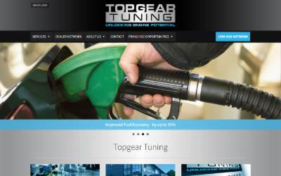 Website preview for Topgear Tuning HQ