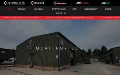 Website preview for Quattro-Tech Limited (QT3)