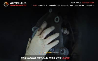 Website preview for Autohaus