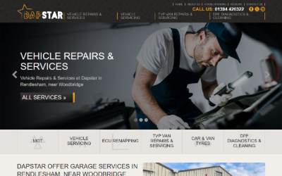 Website preview for DAPSTAR ENGINEERING LIMITED