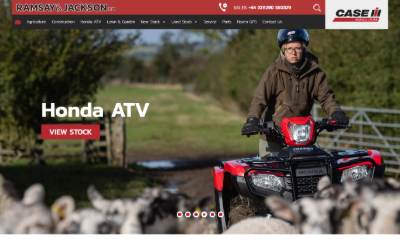 Website preview for Ramsay & Jackson Ltd