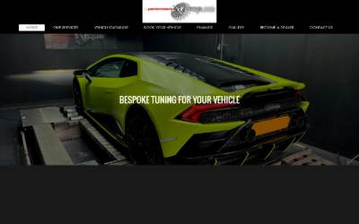 Website preview for Performance Torque