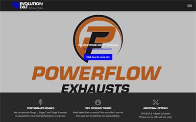 Website preview for Evolution DT