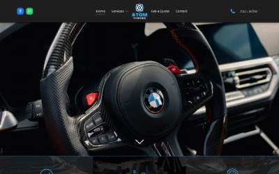 Website preview for Atom Tuning