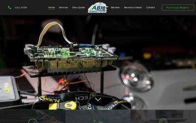 Website preview for Abi's Performance & Solutions