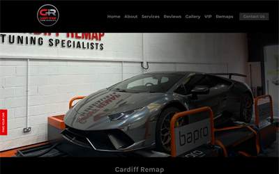 Website preview for Cardiff Remap