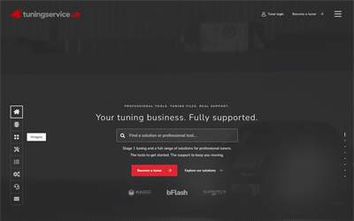 Website preview for TuningService.uk