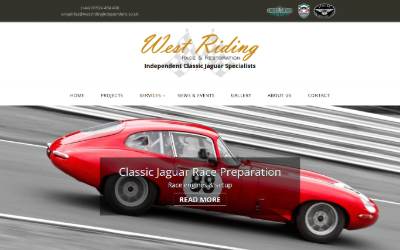 Top of the website for West Riding Independent Ltd